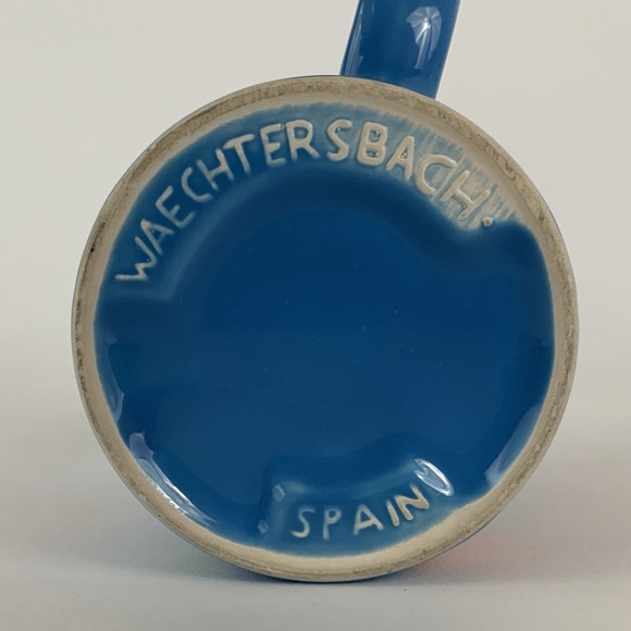Waechtersbach Beet Radish Vegetable Blue Mug Spain 3.75" - Picture 6 of 8